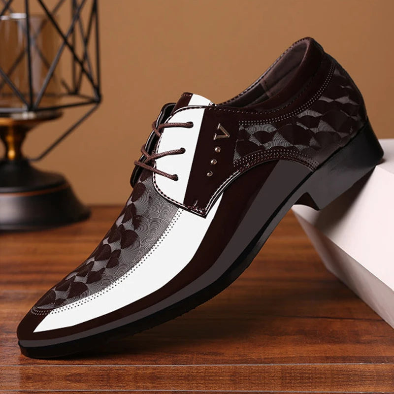 Oxfords sapatos masculinos casual